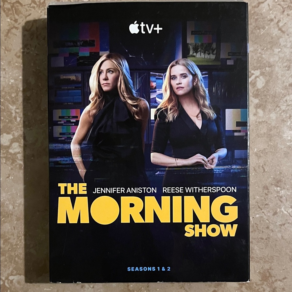 The Morning Show Seasons 1 & 2 DVD Box Set - Black & Yellow